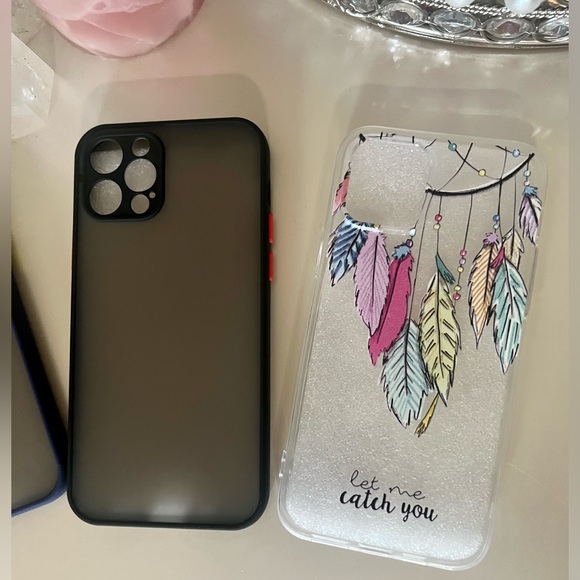 Iphone 12 Pro silicone cover cases set of (4) - Picture 2 of 3